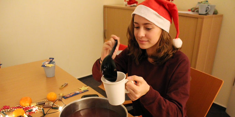 Die getUp Teens feiern Weihnachten