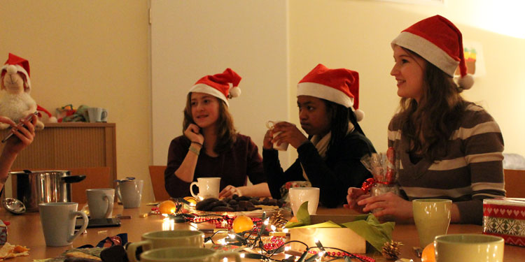 Die getUp Teens feiern Weihnachten